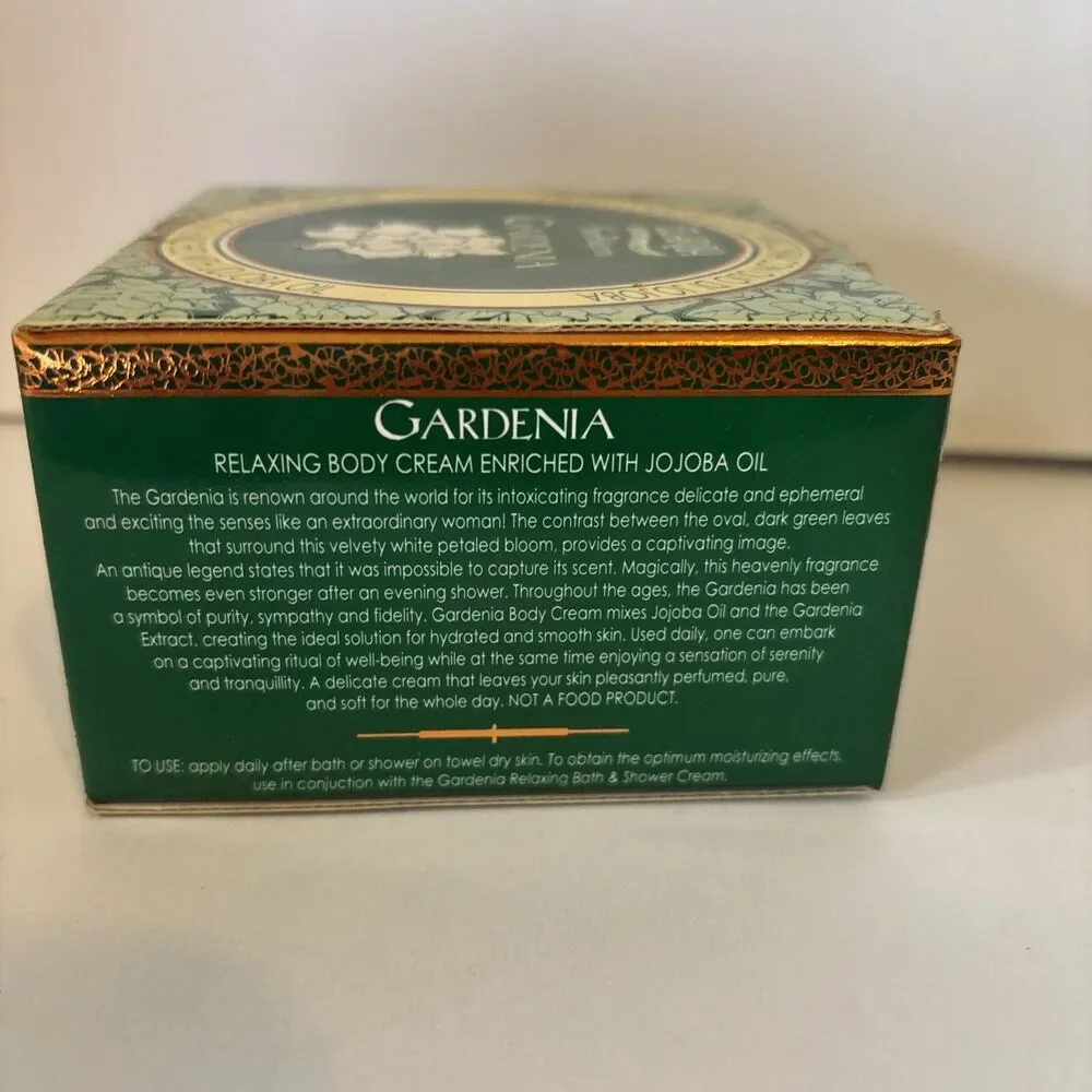 Perlier Elariia Gardenia Relaxing Body Cream Enriched with Jojoba Oil 6.7oz